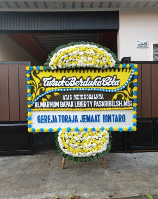 Papan Bunga Duka di Tawangmangu