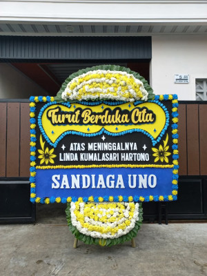 Papan Bunga Duka di Tawangmangu